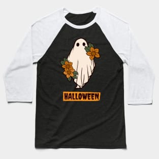 Halloween'Ghostly Bloom Baseball T-Shirt